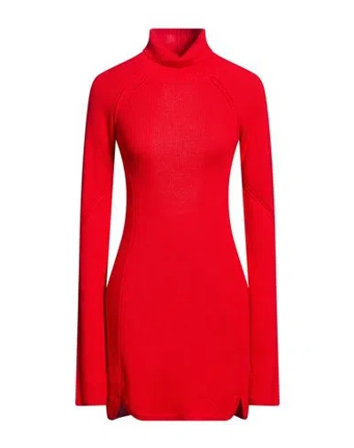 Zadig & Voltaire Woman Mini Dress Red Size M Merino Wool