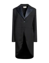 Zadig & Voltaire Woman Overcoat & Trench Coat Black Size 8 Virgin Wool, Polyester In Black