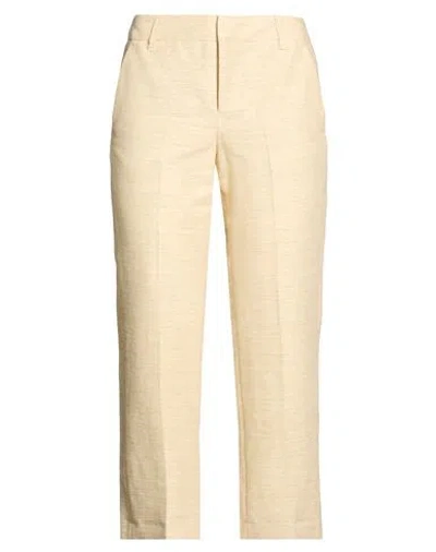 Zadig & Voltaire Woman Pants Beige Size 4 Linen, Cotton, Polyester, Polyamide, Elastane In Neutral