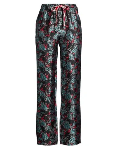Zadig & Voltaire Woman Pants Black Size 10 Viscose, Acetate In Multi