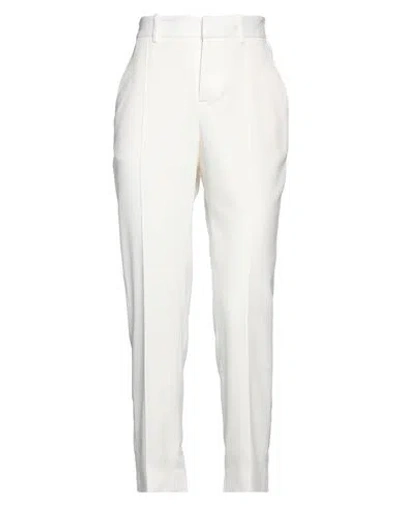 Zadig & Voltaire Woman Pants Ivory Size 8 Acetate, Viscose, Elastane In White