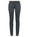 Zadig & Voltaire Woman Pants Lead Size 28 Cotton, Elastane In Grey