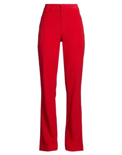 Zadig & Voltaire Woman Pants Red Size 10 Acetate, Polyester