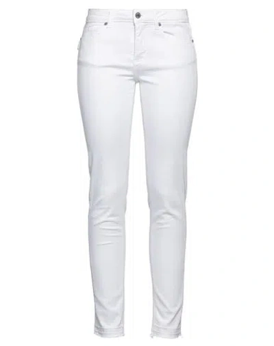 Zadig & Voltaire Woman Pants White Size 30 Cotton, Elastane