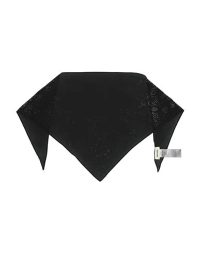 Zadig & Voltaire Woman Scarf Black Size - Silk