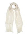 Zadig & Voltaire Woman Scarf Cream Size - Wool, Polyamide In White