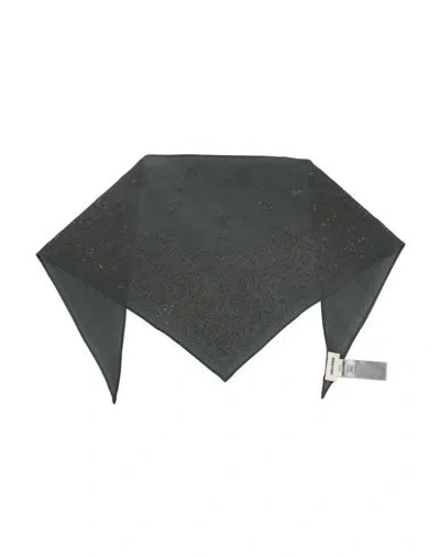 Zadig & Voltaire Woman Scarf Grey Size - Silk In Gray