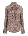 Zadig & Voltaire Woman Shirt Sand Size S Viscose In Beige