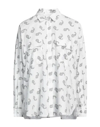 Zadig & Voltaire Woman Shirt White Size M Cotton