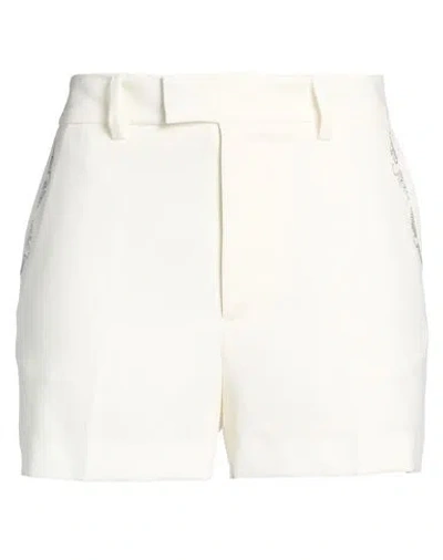 Zadig & Voltaire Woman Shorts & Bermuda Shorts Ivory Size 8 Polyester, Viscose, Elastane In White