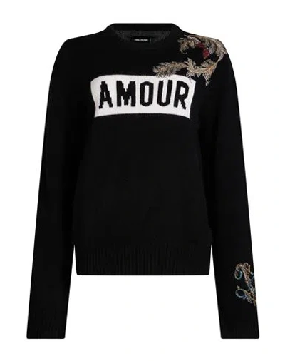 Zadig & Voltaire Woman Sweater Black Size S Cashmere