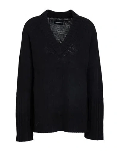 Zadig & Voltaire Woman Sweater Black Size Xs Merino Wool