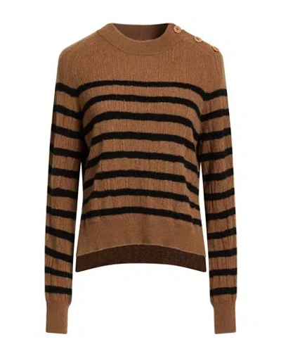 Zadig & Voltaire Woman Sweater Brown Size M Cashmere