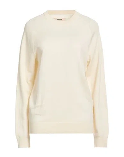 Zadig & Voltaire Woman Sweater Cream Size M Cotton, Silk, Cashmere In White