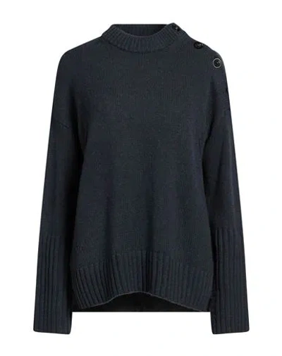 Zadig & Voltaire Woman Sweater Navy Size L Cashmere In Blue