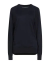 Zadig & Voltaire Woman Sweatshirt Midnight Blue Size S Organic Cotton, Silk, Cashmere