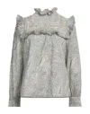 Zadig & Voltaire Woman Top Ivory Size L Cotton In White