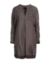Zadig & Voltaire Woman Top Khaki Size M Viscose In Beige