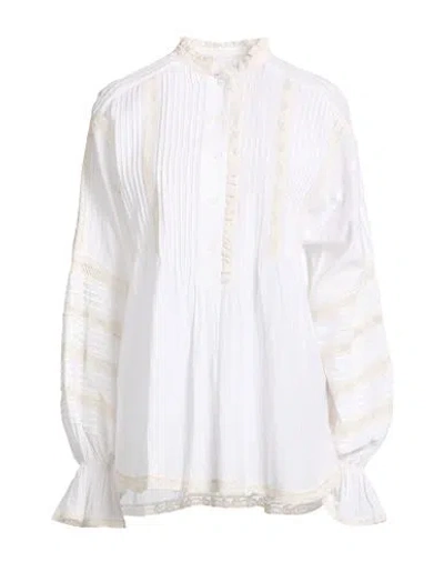 Zadig & Voltaire Woman Top White Size Xs Cotton, Viscose, Polyamide