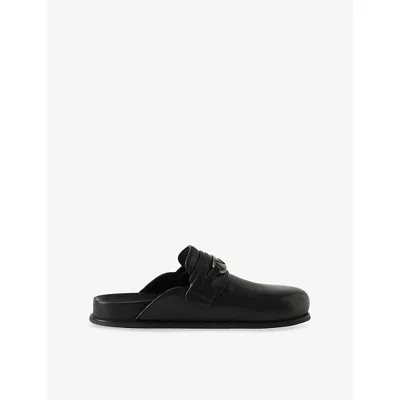 Zadig & Voltaire Womens Zadig&voltaire Angie Leather Mules In Black