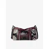 Zadig & Voltaire Womens Black Sunny Moody Leather Cross-body Bag