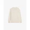 Zadig & Voltaire Womens Cream Swyna Merino-wool And Cashmere Jumper In White
