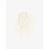 Zadig & Voltaire Womens Ecru Alpa Belted-waist Wool And Cashmere-blend Coat In Multi