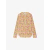Zadig & Voltaire Womens Ecru Tink Floral-print Woven Top Xs In Multi