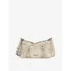 Zadig & Voltaire Womens Sunny Mood Wing-embellished Leather Shoulder Bag Flash