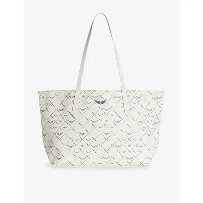 Zadig & Voltaire Womens Flash Z Shopper Monogram Coated-canvas Tote Bag