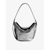 Zadig & Voltaire Womens Zadig&voltaire Baby Jane Metallic-leather Shoulder Bag In Gray