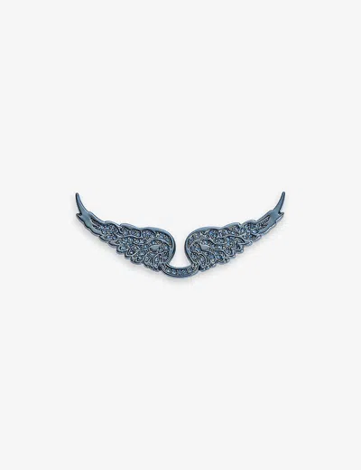 Zadig & Voltaire Womens Swing Your Wings Brass Charm Heaven