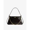 Zadig & Voltaire Womens Brownie Jim Leather Shoulder Bag In Brown