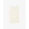 Zadig & Voltaire Womens Sayani Wing-embellished Sleeveless Cotton-blend Top Judo In Nude
