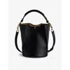 Zadig & Voltaire Womens Noir Borderline Leather Bucket Bag In Noir