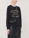 Zadig & Voltaire Sweaters Blacks And Greys In Noir