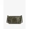 Zadig & Voltaire Womens Power Sunny Mood Wing-embellished Leather Shoulder Bag
