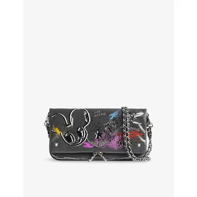 Zadig & Voltaire Womens Zadig&voltaire Rock Humberto Leather Clutch Bag