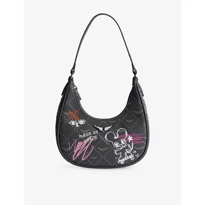 Zadig & Voltaire Womens Zadig&voltaire Z Night Out Leather Shoulder Bag