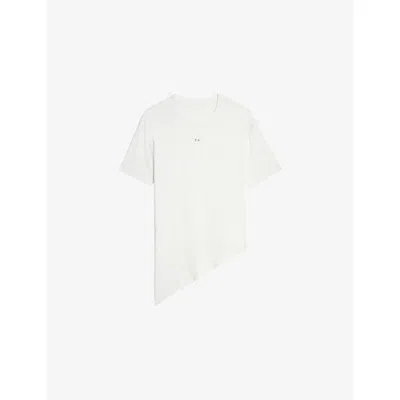 Zadig & Voltaire Womens Encre Edda Brand-embellished Cotton-jersey T-shirt