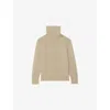 Zadig & Voltaire Womens Zadig&voltaire Mora Funnel-neck Cashmere Jumper In Neutral