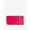Zadig & Voltaire Womens Podium Rock Grained Leather Clutch