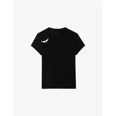 Zadig & Voltaire T-shirt Suzan In Black