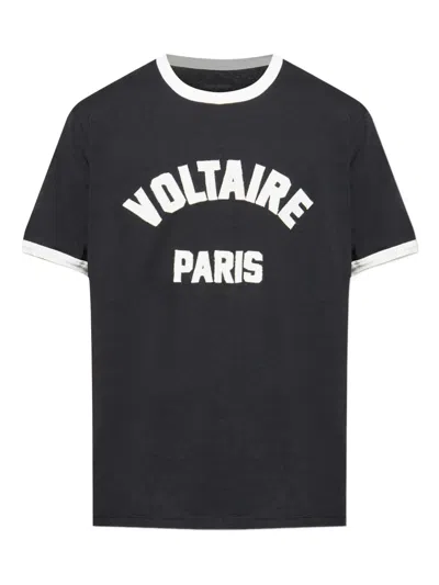 Zadig & Voltaire Woody T-shirt In Black