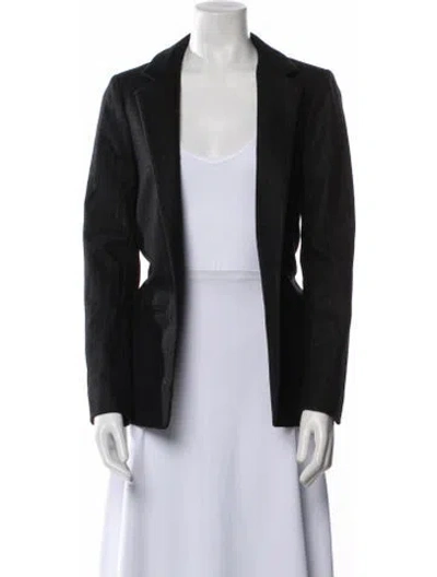 Pre-owned Zadig & Voltaire Wool Blazer In Black