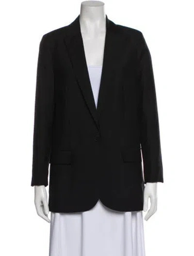 Pre-owned Zadig & Voltaire Wool Blazer In Black
