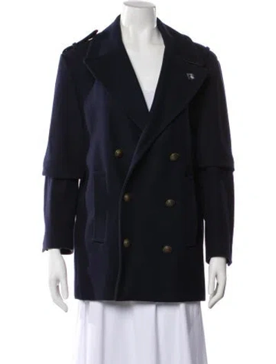 Pre-owned Zadig & Voltaire Wool Blazer In Blue
