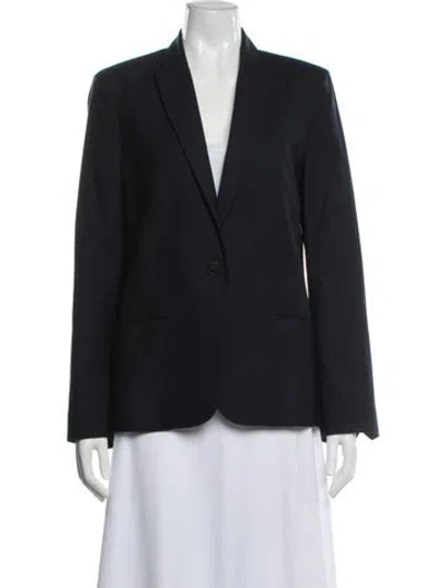 Pre-owned Zadig & Voltaire Wool Blazer In Blue