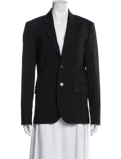 Pre-owned Zadig & Voltaire Wool Blazer In Gray
