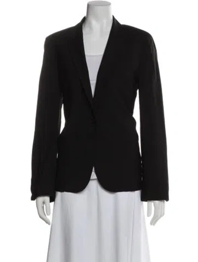 Pre-owned Zadig & Voltaire Wool Blazer In Gray